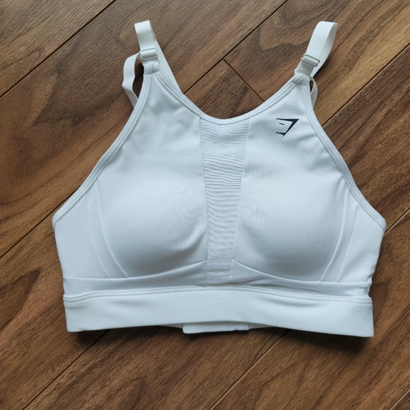 Gymshark White Top - Size XS - Picture 6 of 8